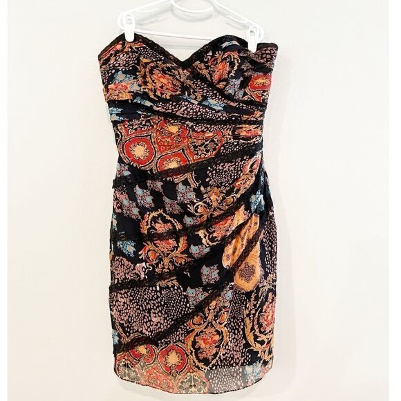 Vintage Kay Unger silk mini dress - Picture 1 of 4